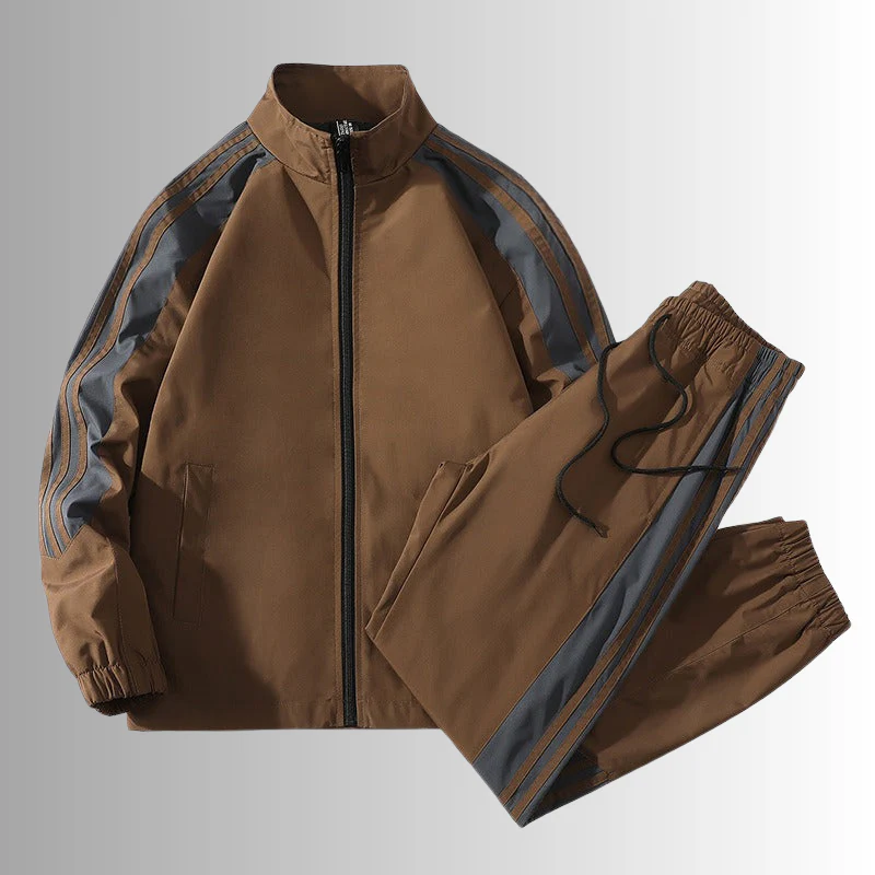 Ensemble homme 2 pièces veste zippée + pantalon - Image 9