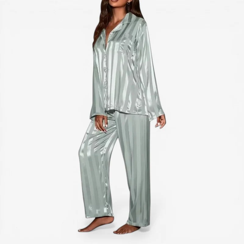 Ensemble pyjama femme manches longues - Image 2