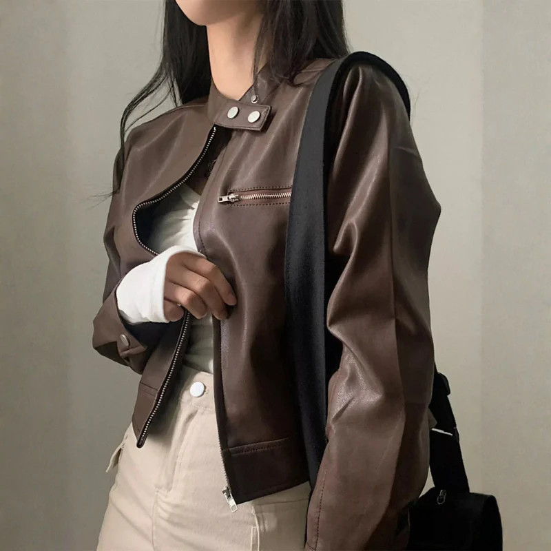Erica – Veste zippée à manches longues et col montant - Image 4