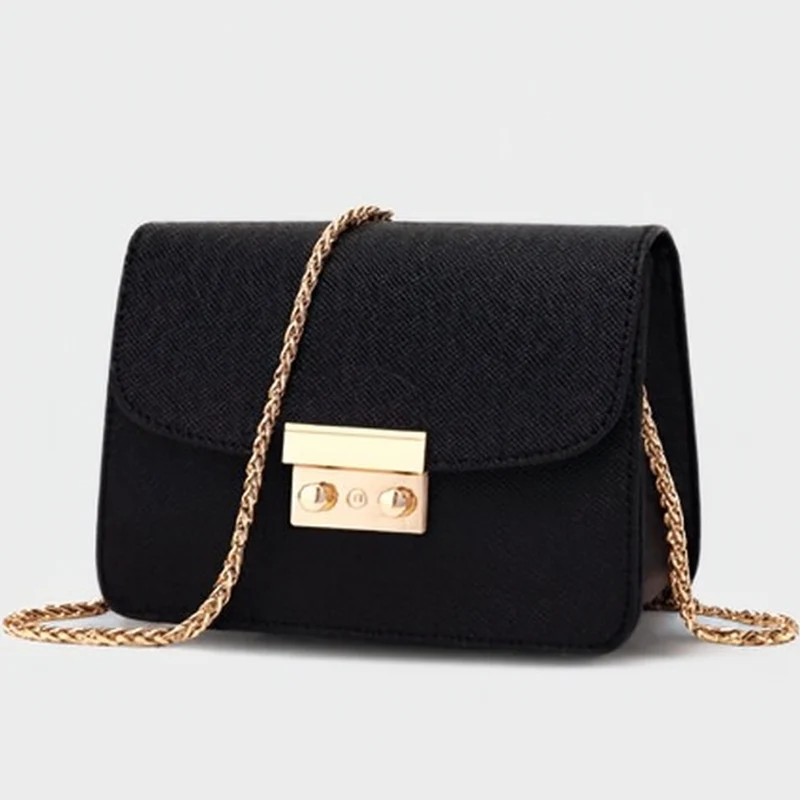 Mini sac à épaule avec chaîne