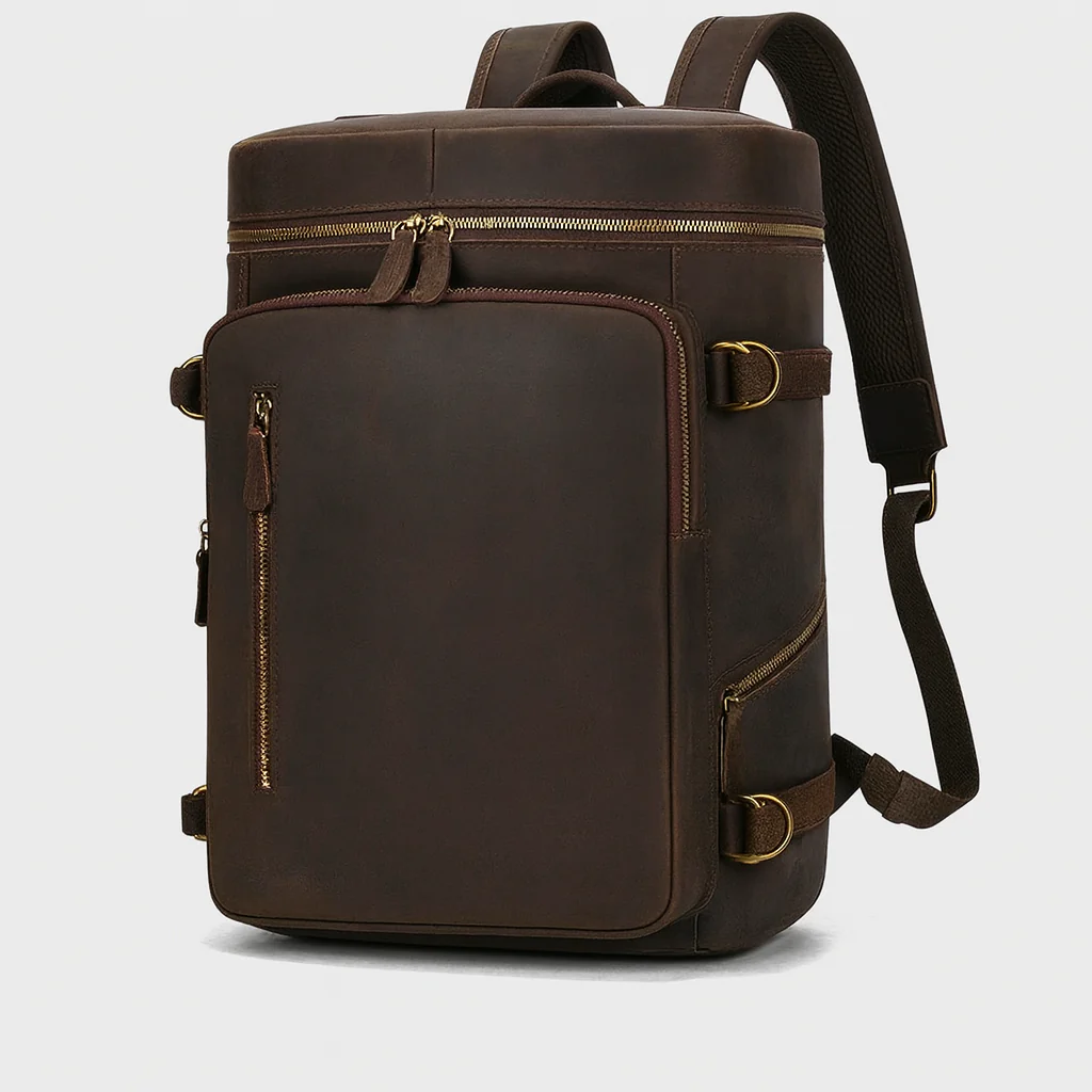 Grand sac à dos avec poches zippées multiples - Image 2