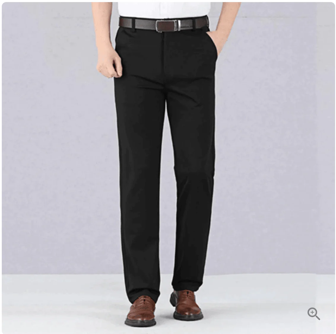 Pantalon élégant Ethan poches latérales coupe décontractée - Image 2
