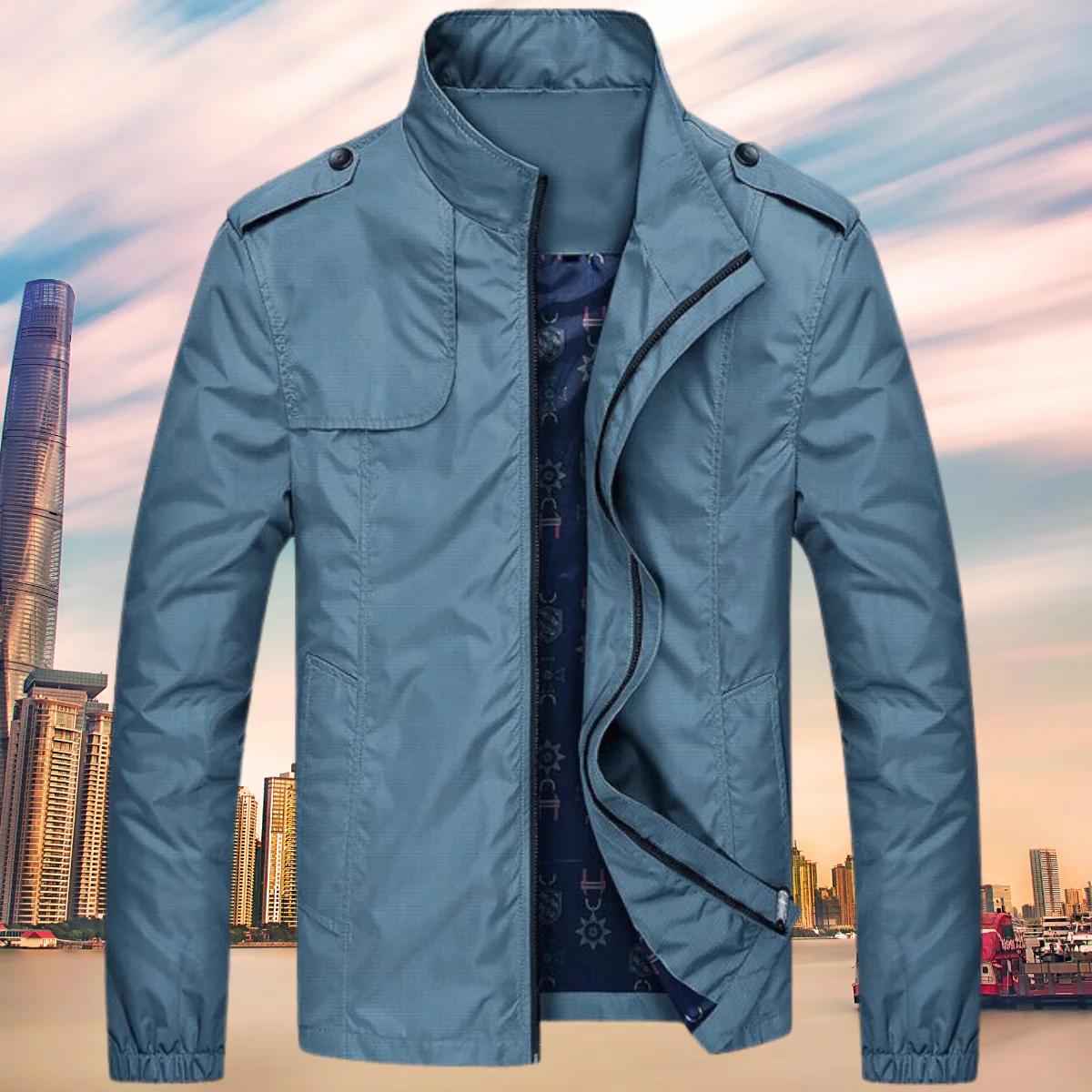 Veste d'hiver imperméable à manches longues - Image 5