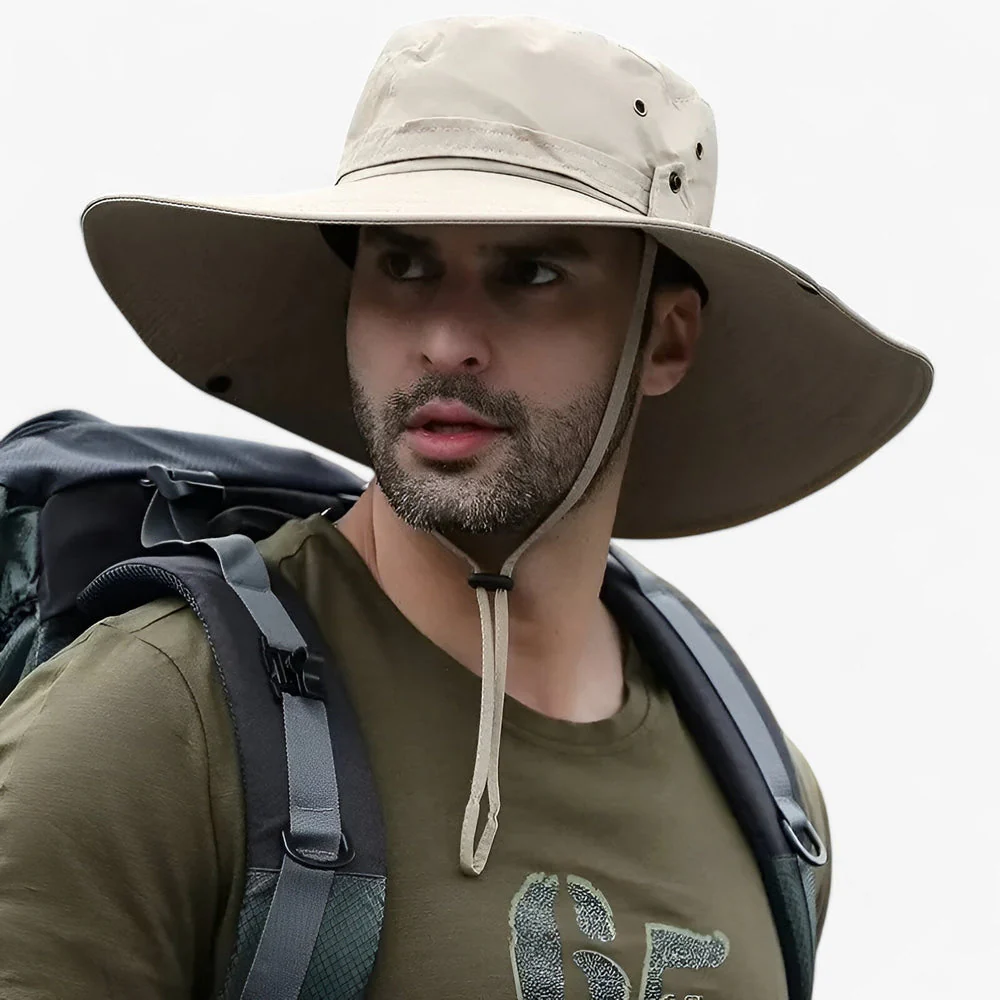 Chapeau d’extérieur à large bord avec protection UV - Image 2