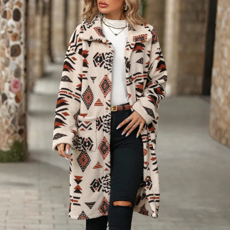 Gilet femme manches longues col montant - Image 4