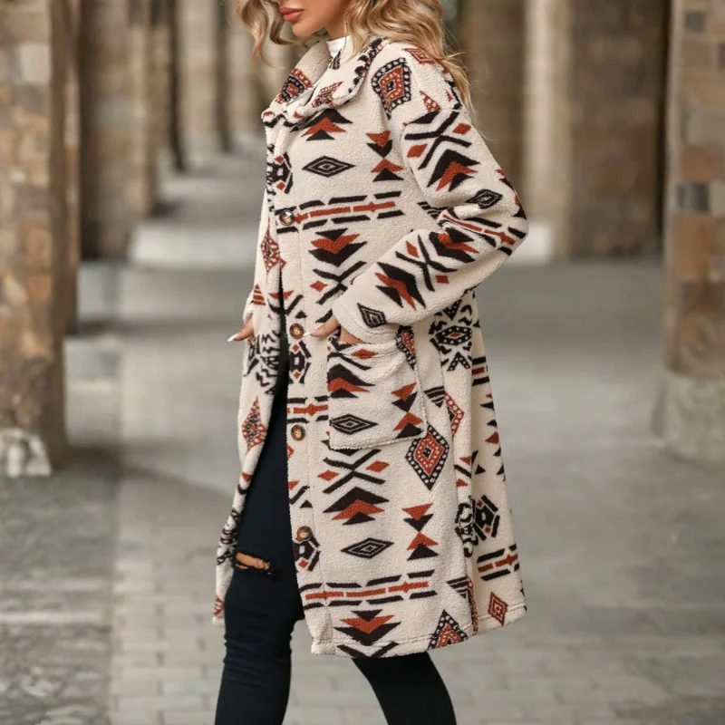 Gilet femme manches longues col montant - Image 5
