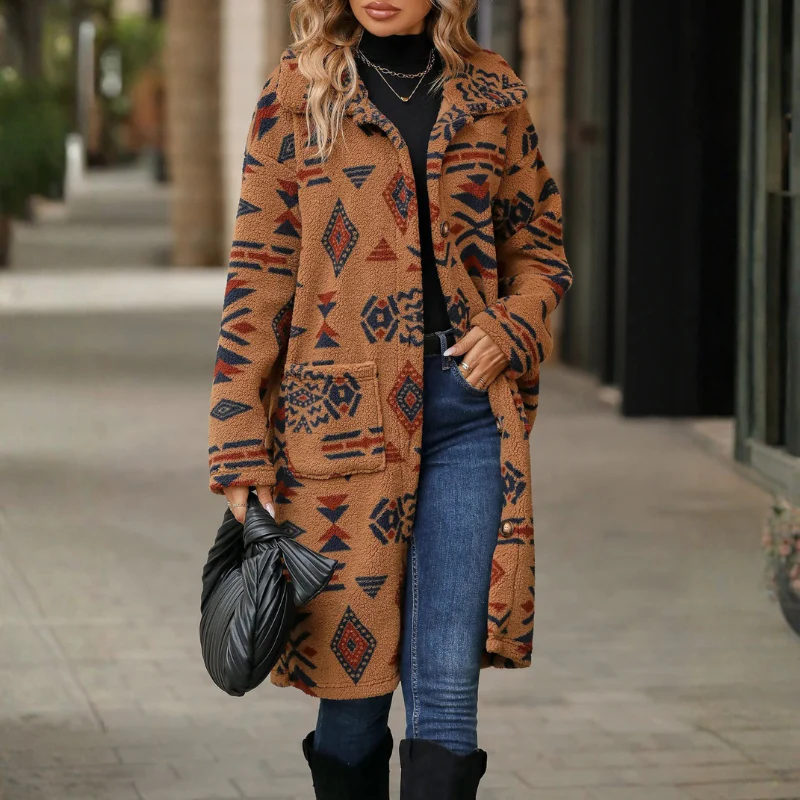 Gilet femme manches longues col montant - Image 6
