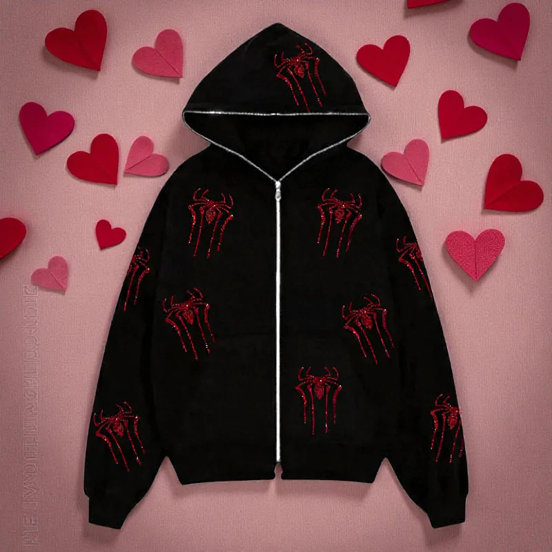 Manteau femme à capuche zippé Evelyn - Image 2