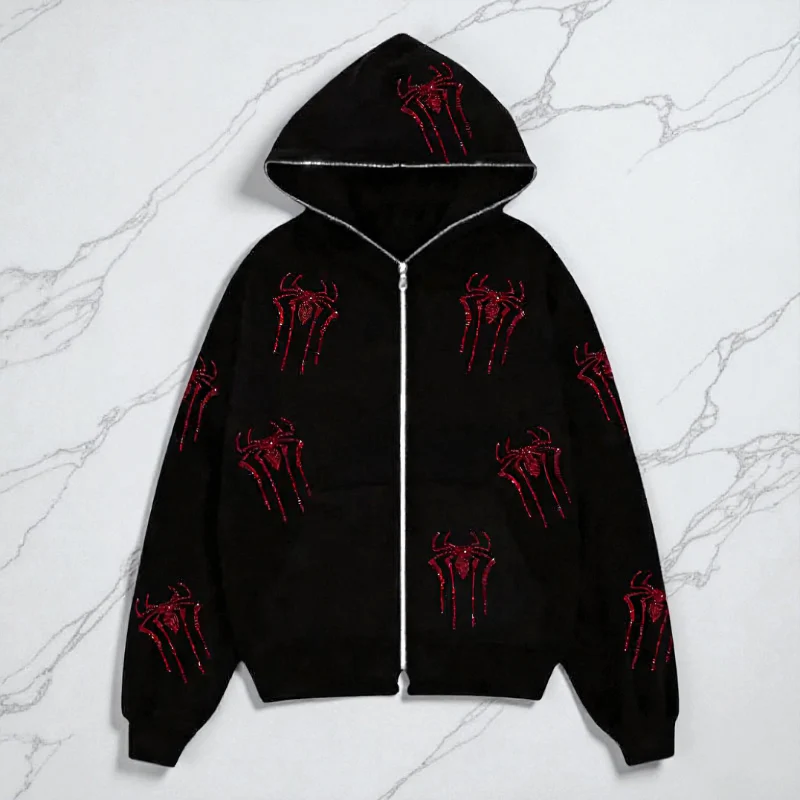 Manteau femme à capuche zippé Evelyn - Image 4