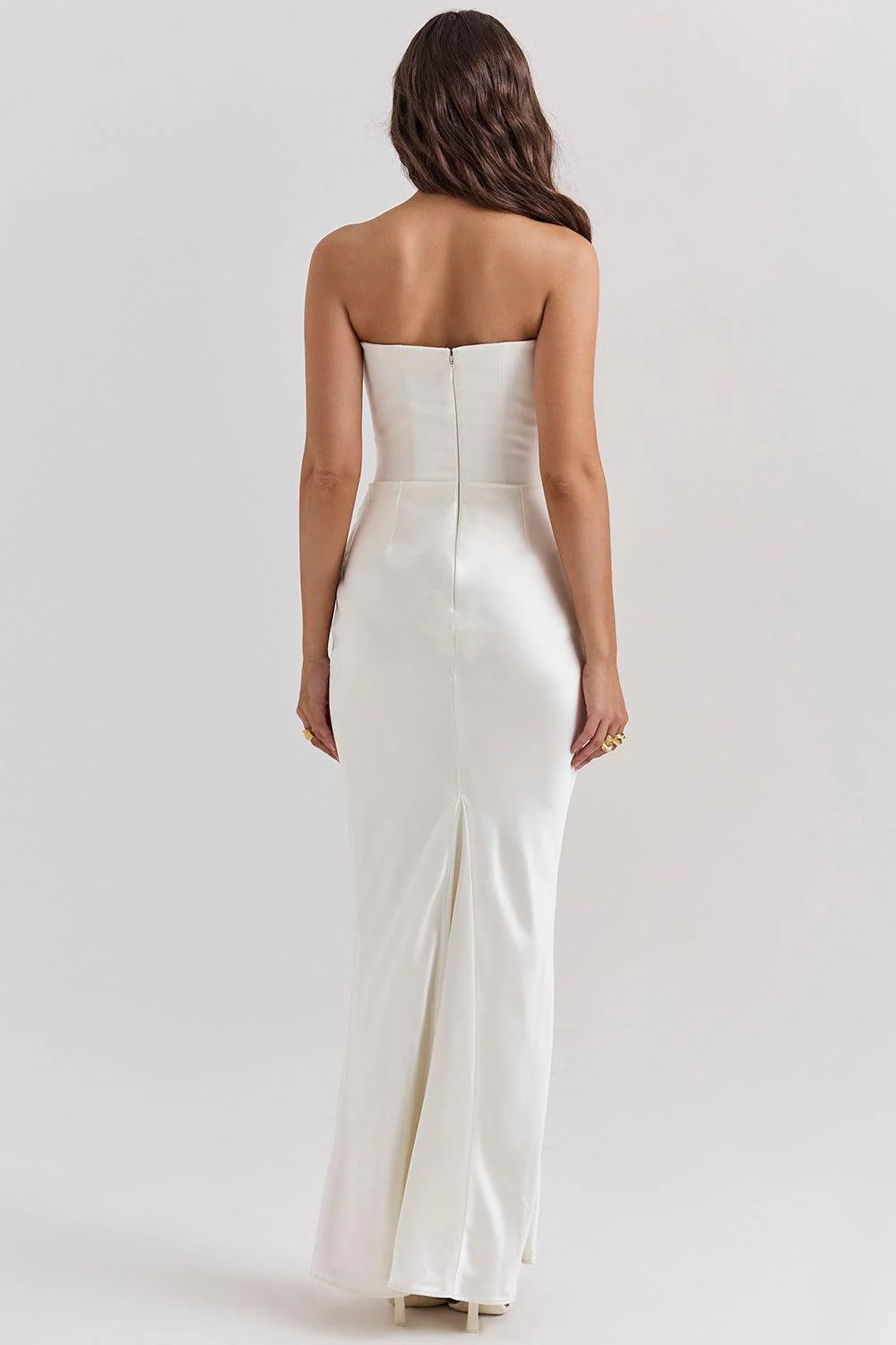 Evelyn - Robe longue ajustée avec corset ceinturé - Image 10