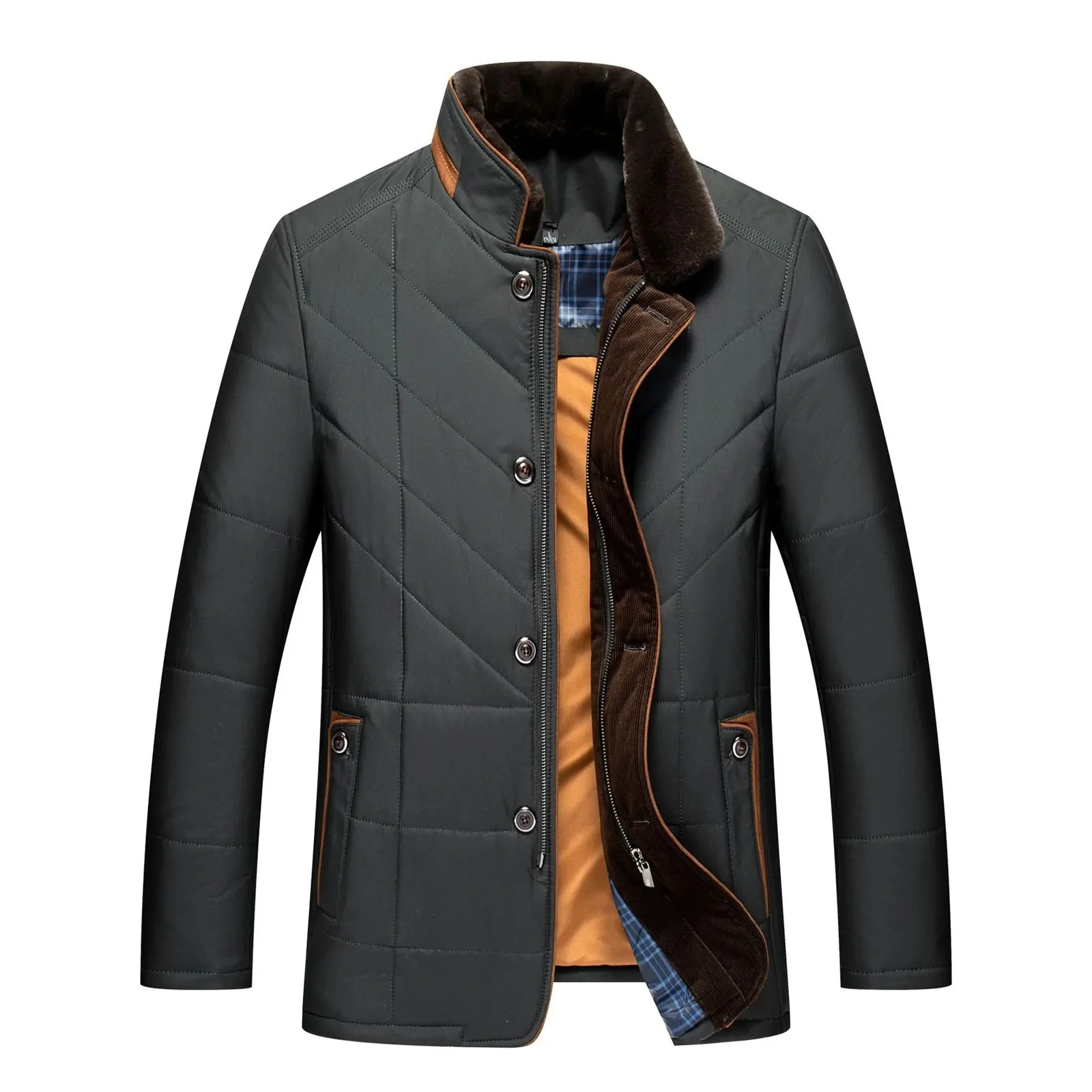 Veste d'hiver matelassée pour une chaleur et un style ultimes - Image 2