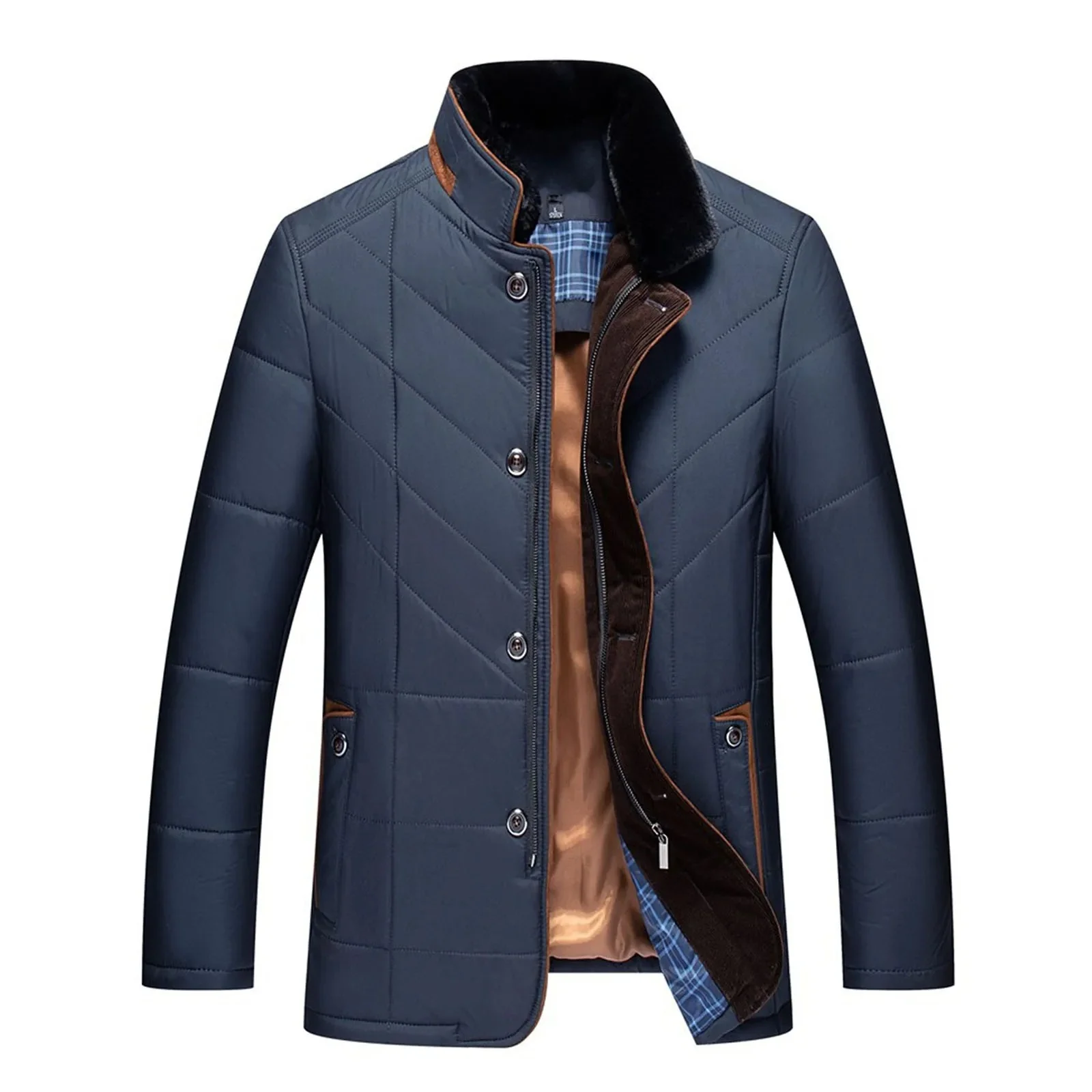 Veste d'hiver matelassée pour une chaleur et un style ultimes - Image 3