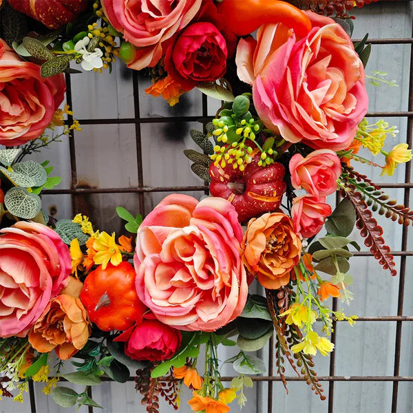 Couronne Florale Artificielle Élégante avec Design Léger - Image 4