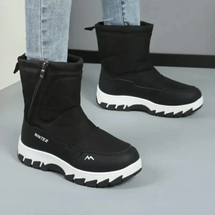 Bottes femme fermeture éclair latérale