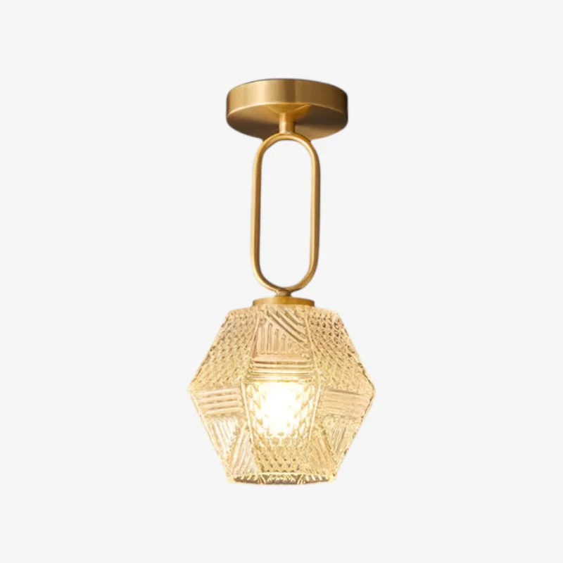 Suspension LED intérieure motif diamant - Image 3