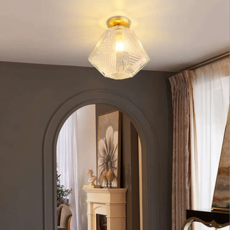 Suspension LED intérieure motif diamant - Image 6
