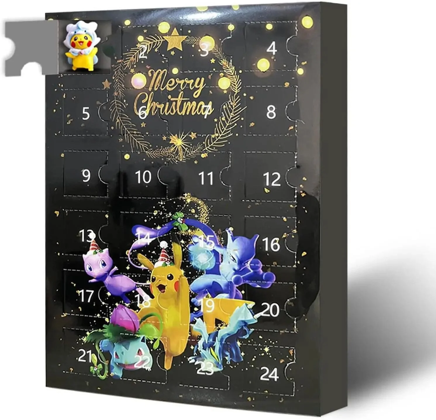 24 Figurines Pokémon & Compte à Rebours - Image 3