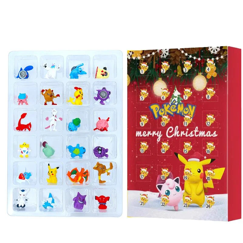 24 Figurines Pokémon & Compte à Rebours - Image 4