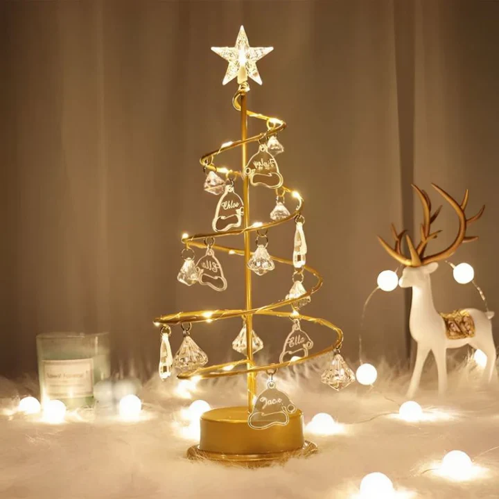 Breloques sapin Noël personnalisées Arbre généalogique - Image 4