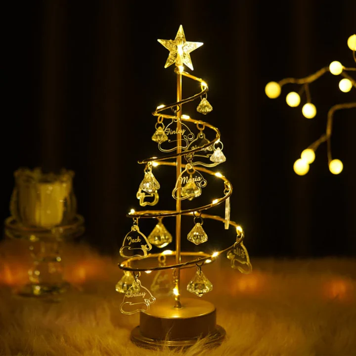 Breloques sapin Noël personnalisées Arbre généalogique - Image 6