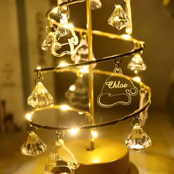 Breloques sapin Noël personnalisées Arbre généalogique - Image 8
