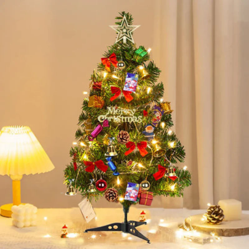 Sapin de Noël de table avec lumières intégrées - Image 3