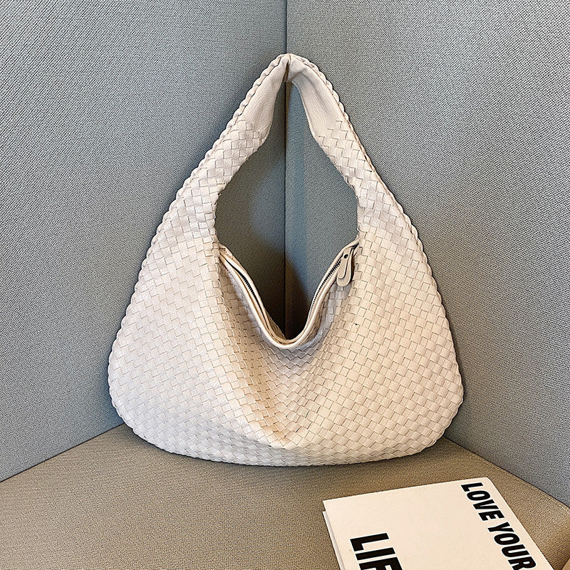Fiona - Sac à bandoulière tissé Fiona Design unique et élégant, intérieur spacieux - Image 5