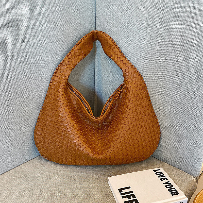 Fiona - Sac à bandoulière tissé Fiona Design unique et élégant, intérieur spacieux - Image 6
