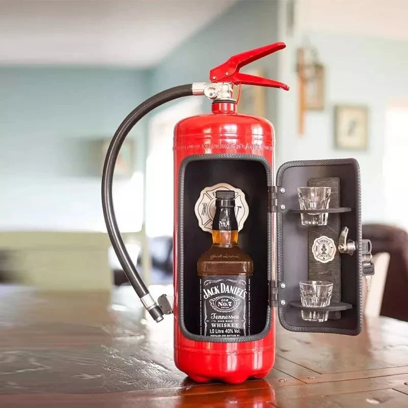 FireVault – Rangement dissimulé pour bouteille au design d’extincteur - Image 3