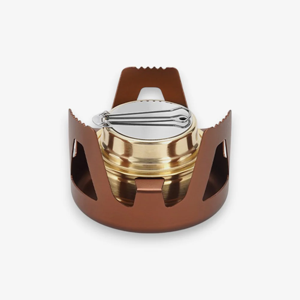Réchaud portable rond avec flamme réglable - Image 2