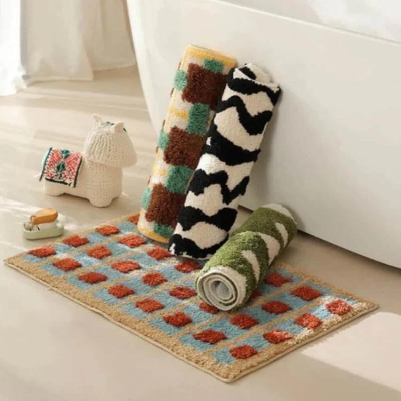FloorEase – Tapis de sol lavable et antidérapant avec motif imprimé - Image 8