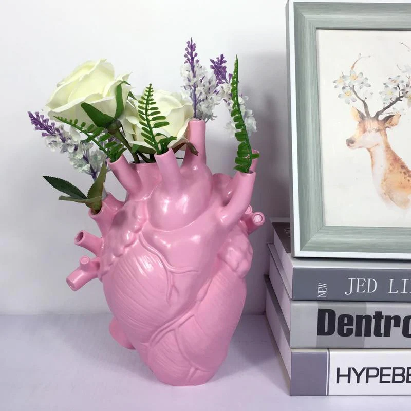 Pot décoratif en forme de cœur pour plantes d’intérieur - Image 5