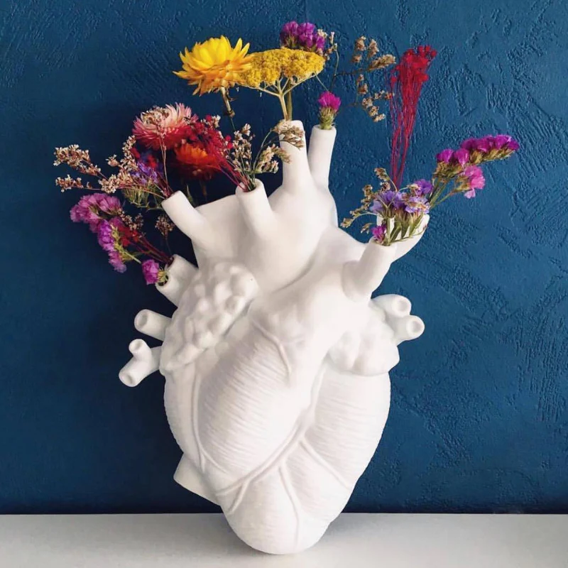 Pot décoratif en forme de cœur pour plantes d’intérieur - Image 6