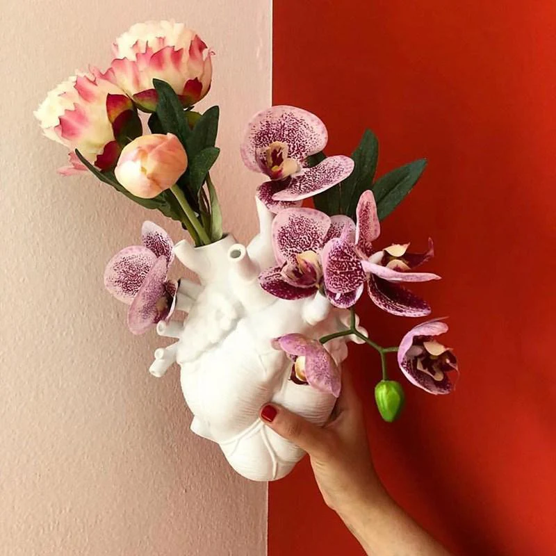 Pot décoratif en forme de cœur pour plantes d’intérieur - Image 7