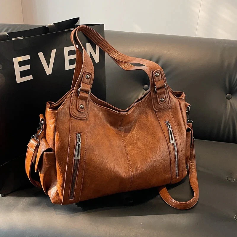 Sac à bandoulière élégant avec fermeture zippée sécurisée - Image 10