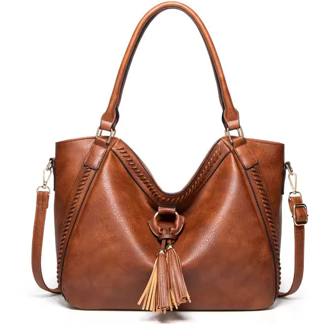 Freya - Sac à bandoulière élégant avec pompon - Image 2