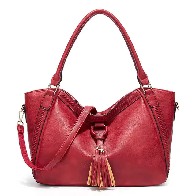 Freya - Sac à bandoulière élégant avec pompon - Image 4