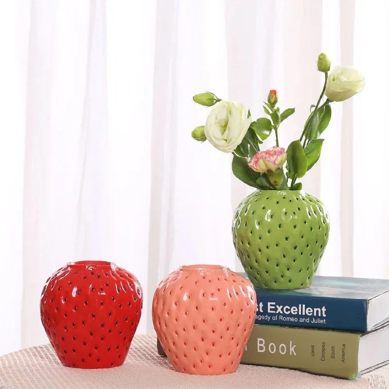 Vase à fraises fantaisiste - Image 5