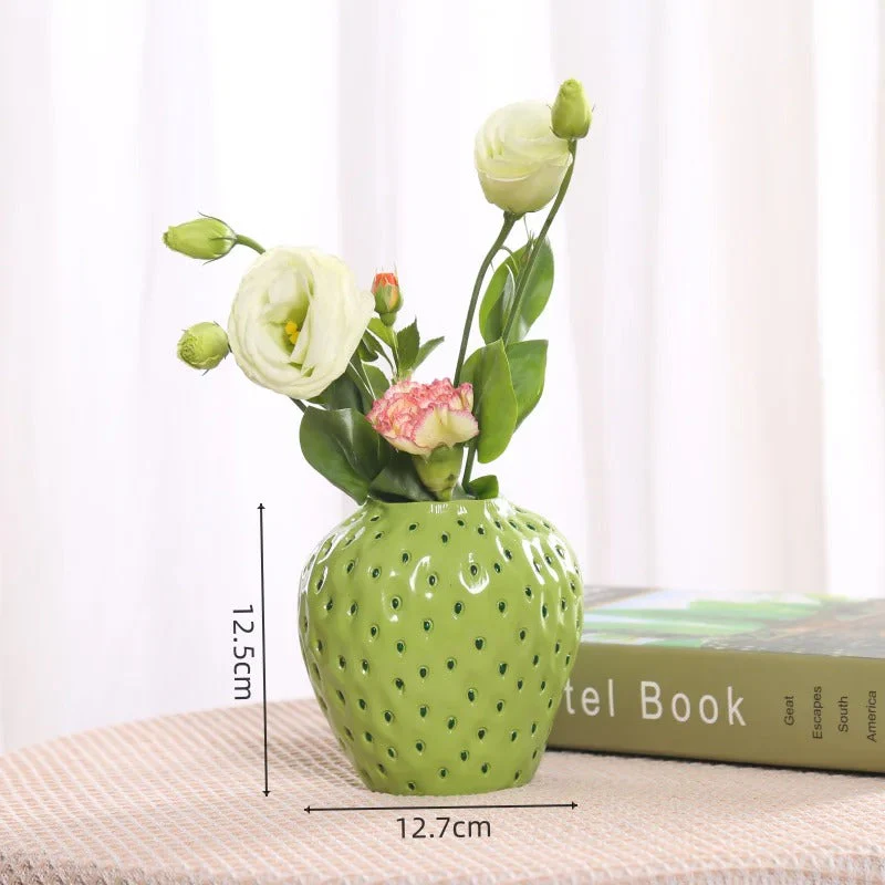 Vase à fraises fantaisiste - Image 9