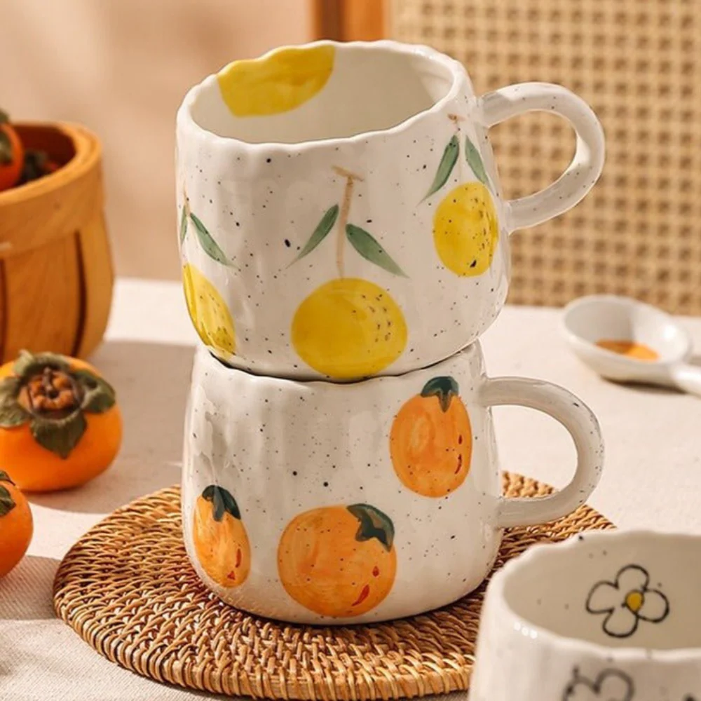 Mug ludique aux motifs de fruits - Image 2
