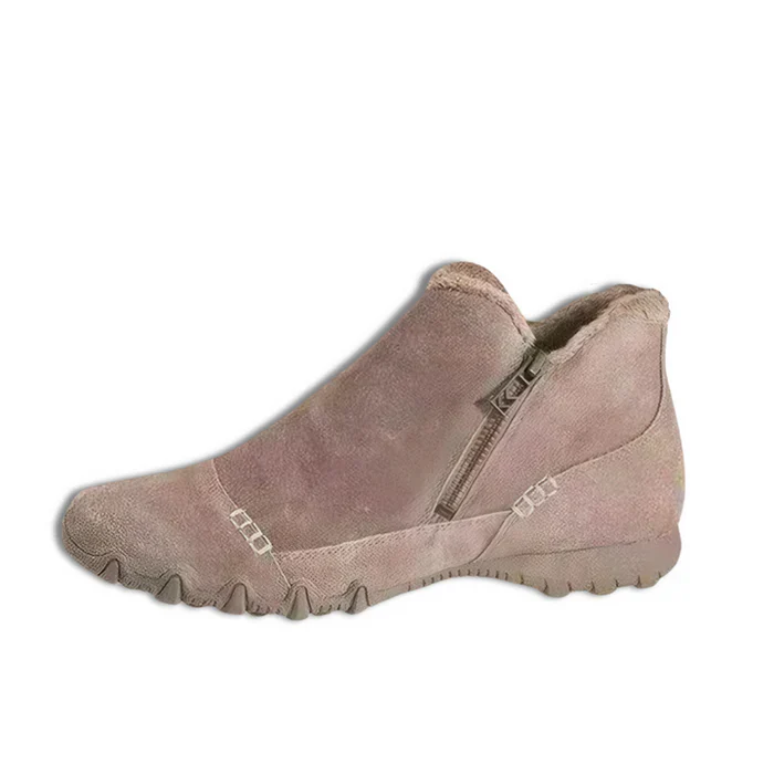 Bottines zippées pour femmes, antidérapantes et chauffantes - Image 2