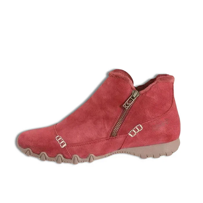 Bottines zippées pour femmes, antidérapantes et chauffantes - Image 4