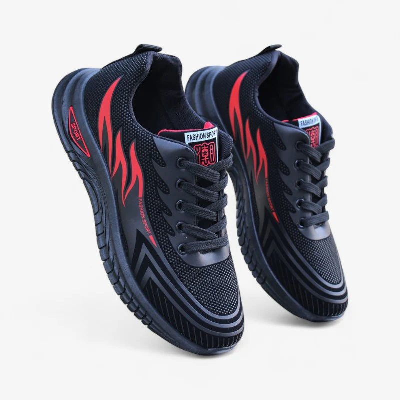Unisex sneakers à lacets bout rond - Image 2