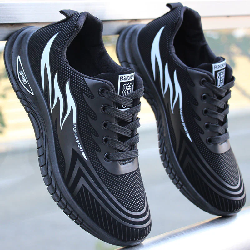 Unisex sneakers à lacets bout rond - Image 3