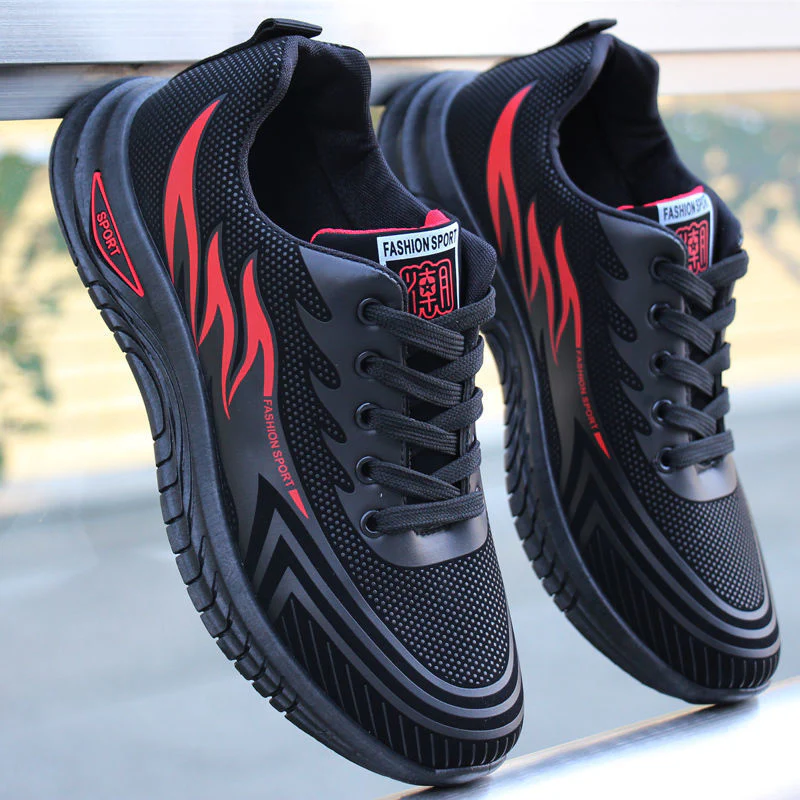 Unisex sneakers à lacets bout rond - Image 4