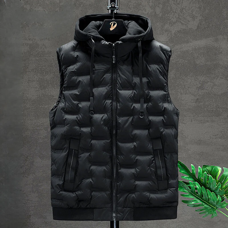 Veste homme sans manches zippée avec poches - Image 3