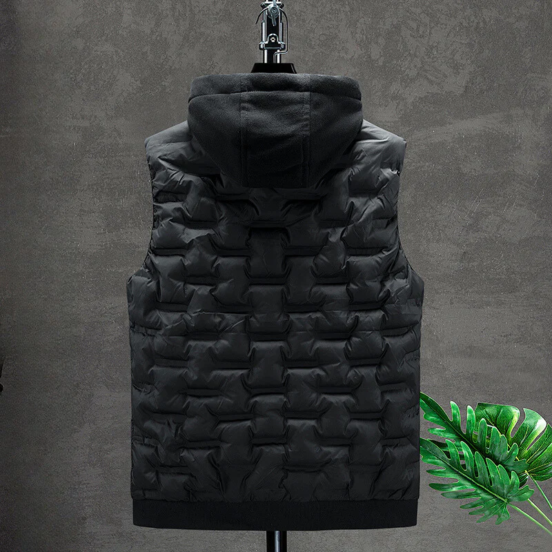 Veste homme sans manches zippée avec poches - Image 4