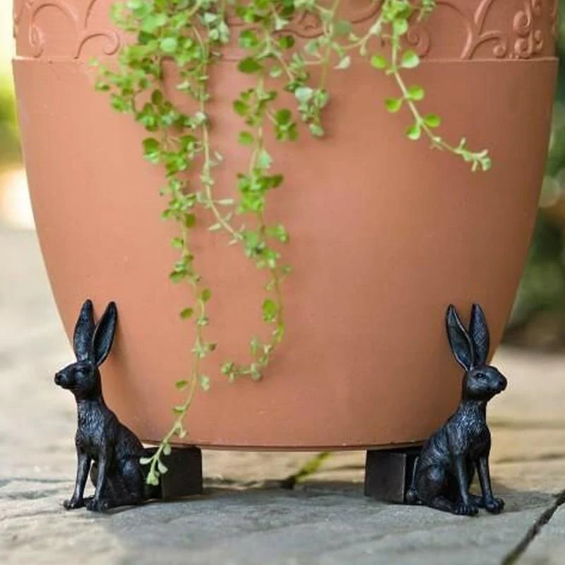 Support décoratif pour pots de jardin pieds d’animaux - Image 4