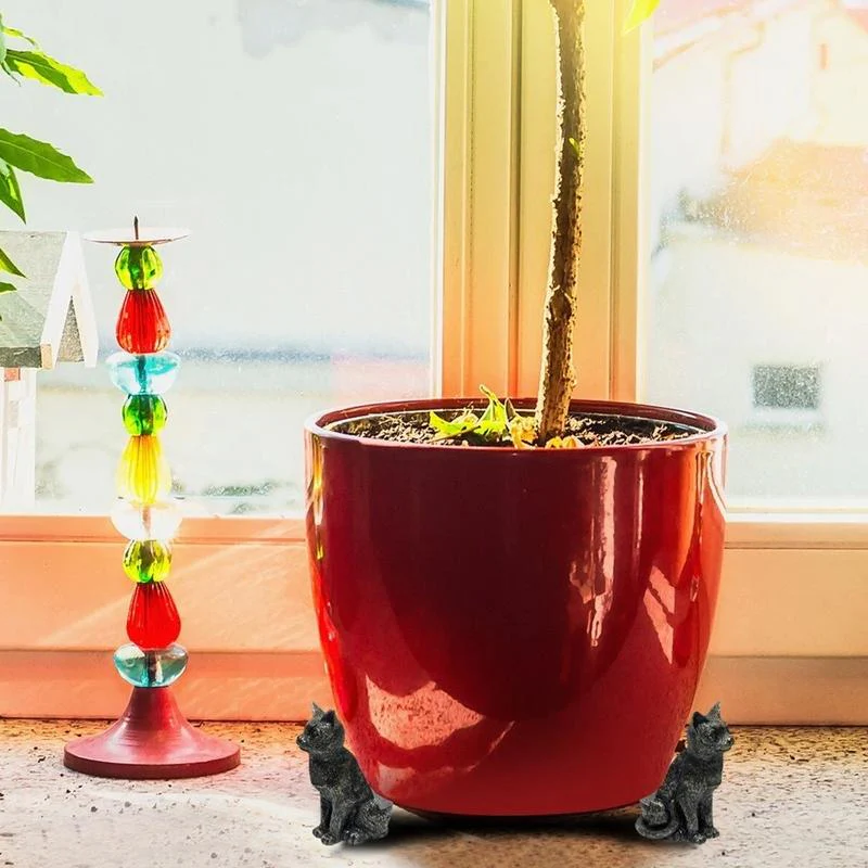 Support décoratif pour pots de jardin pieds d’animaux - Image 5