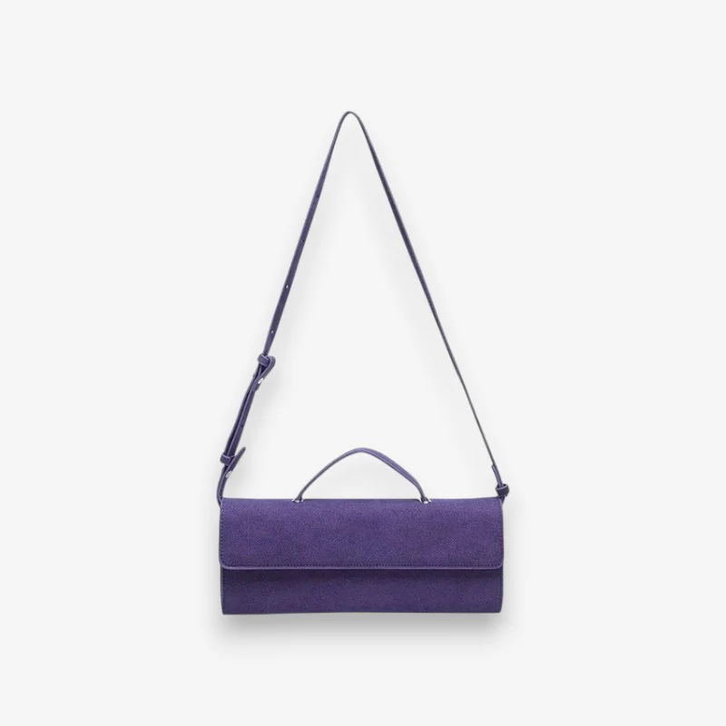 Sac bandoulière carré en polyester - Image 5